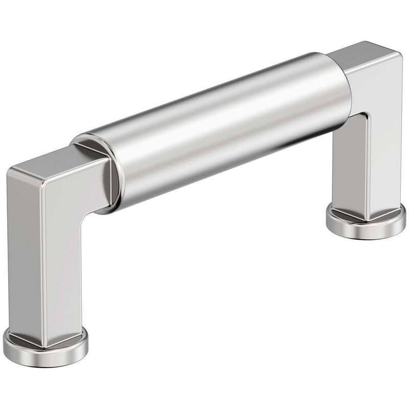 Amerock BP37482 Balon 3" Center to Center Smooth Handle Cabinet Pull - Polished Chrome