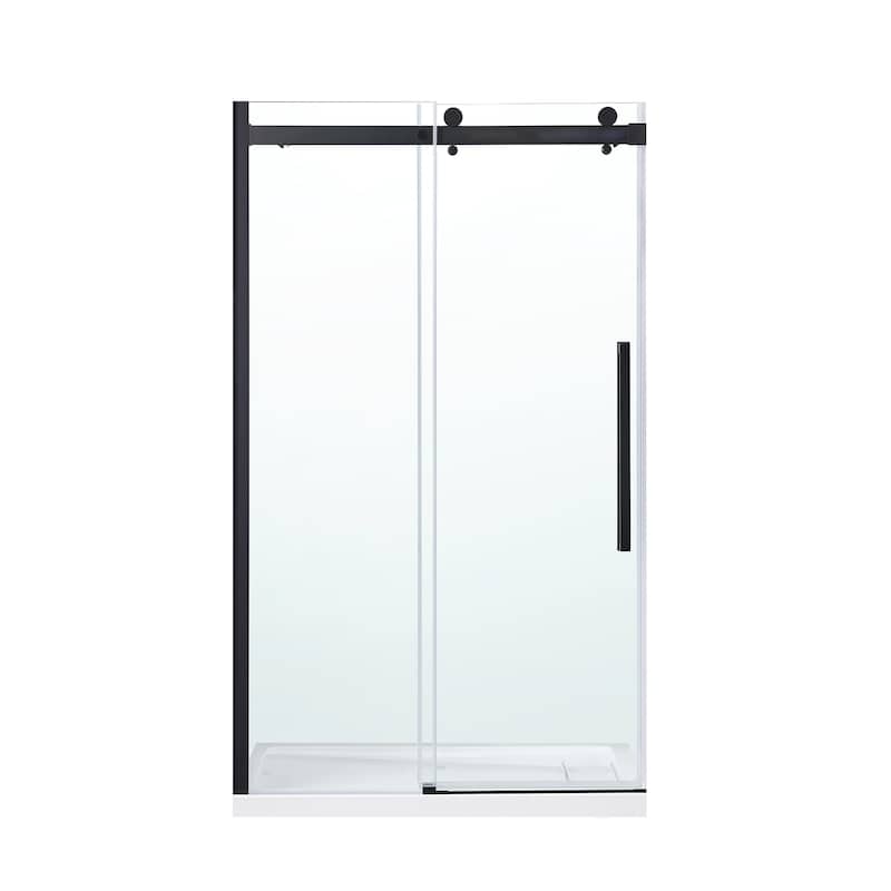 Bel Soft Close 3-Piece Base/Door Rectangular Corner Shower Kit (Left or Right Drain)