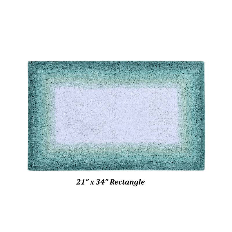Better Trends 100% Cotton Super Soft & Highly Water Absorbent Bathroom Rugs-Torrent Collection Tufted Machine Washable Bath Mats
