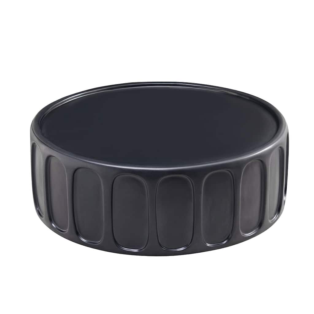 35.43'' Round Center Coffee Table For Living Room Fiberglasstable,Modern Design Coffee Table For Office,Apartment