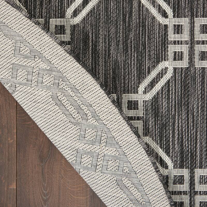 Nourison Garden Party Geometric Casual Indoor/Outdoor Area Rug
