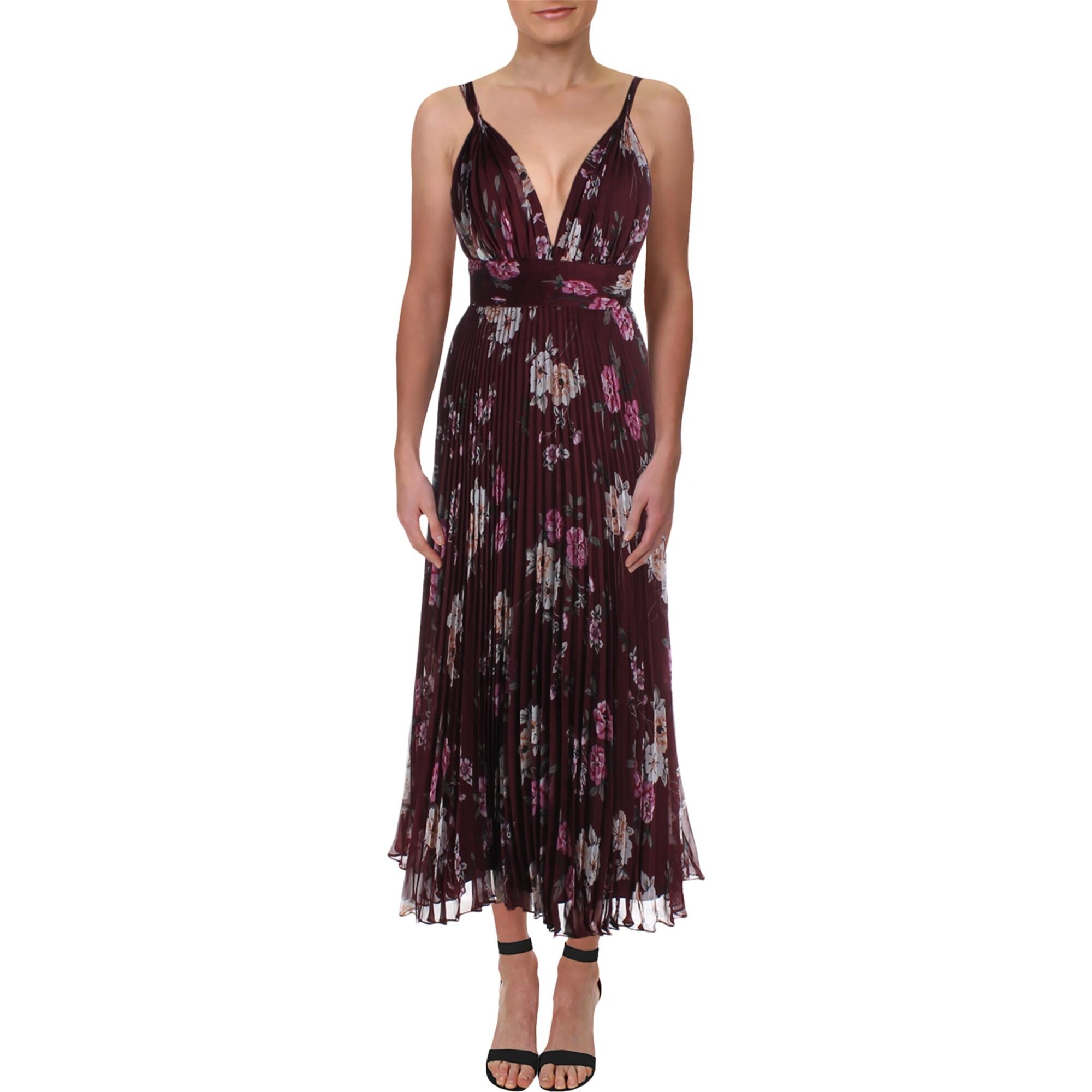 jill jill stuart pleated chiffon dress