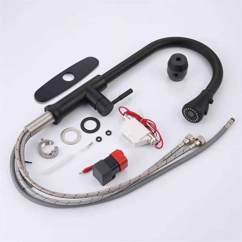 Touch Kitchen Faucet With Pull Down Sprayer Touch On Single Handle Pull Down Kitchen Sink Faucets One Hole Smart Taps