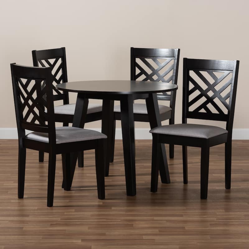 Lilly Modern and Contemporary 5-Piece Dining Set