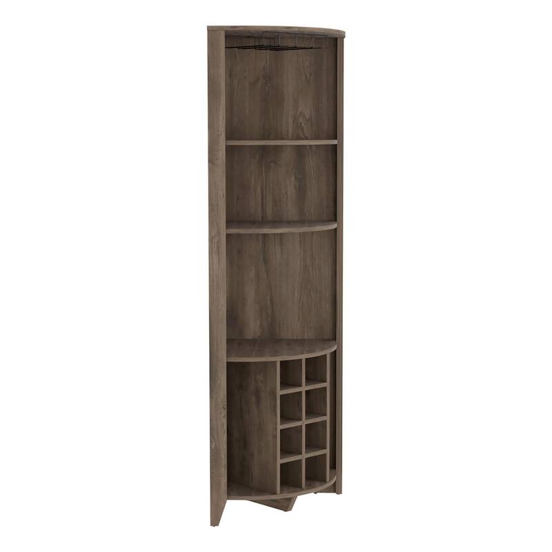Essential Corner, Wine Rack, Two Side Shelves