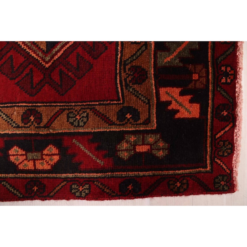 ECARPETGALLERY Hand-knotted Konya Anatolian Red Wool Rug - 3'11 x 9'10