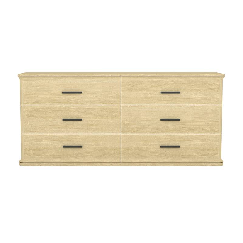Clifford 60 In 6 Drawer Bedroom Dresser