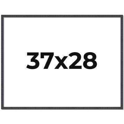 37x28 Frame Brown Solid Wood Picture Frame - Complete Modern Photo