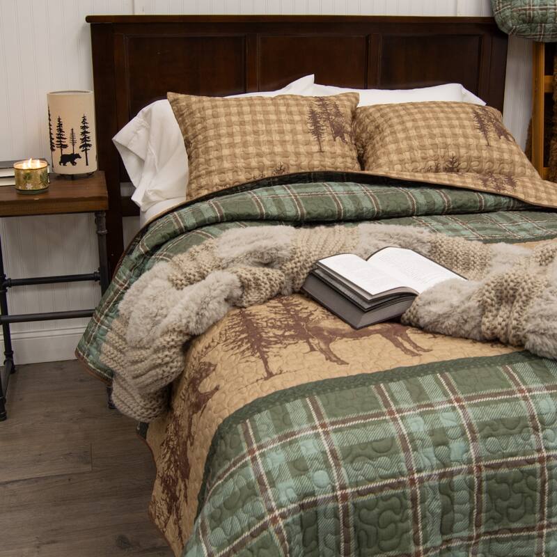 Spruce Trail Microfiber Quilt Set from Your Lifestyle by Donna Sharp