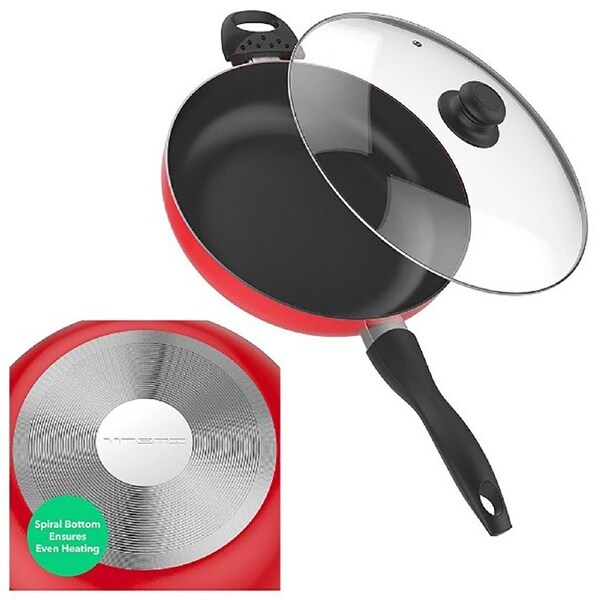red non stick pots and pans