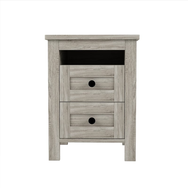 3-Pieces Bedroom Sets Queen Size Platform Bed with Storage Nightstand and Dresser