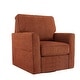 preview thumbnail 11 of 54, 360° Swivel Chair Accent Barrel Armchair Swivel Sofa Chair with Side Pockets for Living Room, Bedroom, Office and Hotel