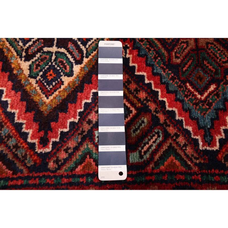 ECARPETGALLERY Hand-knotted Konya Anatolian Dark Navy Wool Rug - 2'11 x 8'9