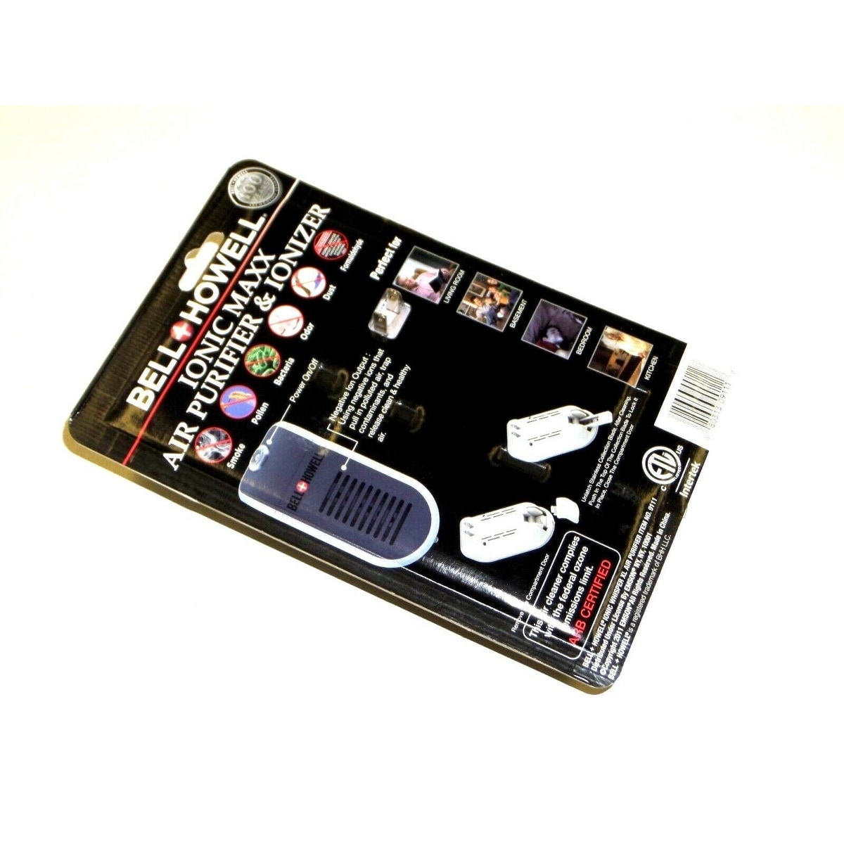 Bell Howell Ionic Maxx Air Purifier Ionizer