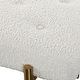 preview thumbnail 4 of 4, Uttermost Olivier White Bench