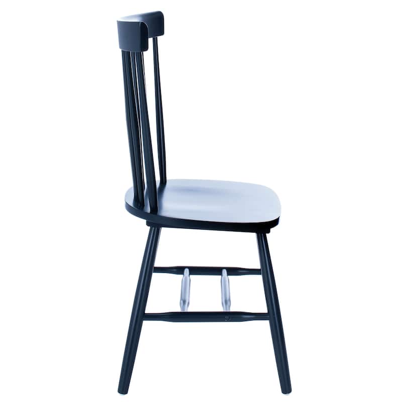 SAFAVIEH Suhair Spindle Farmhouse Dining Chair (Set of 2) - 20.5" x 21" x 36" - 21"W x 21"D x 36"H