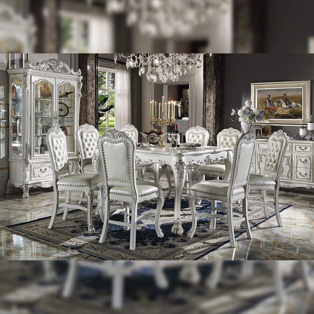 Bone white clearance dining table