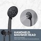 preview thumbnail 67 of 74, WOWOW Wall Mount 9-Spray Shower Faucet with Handshower