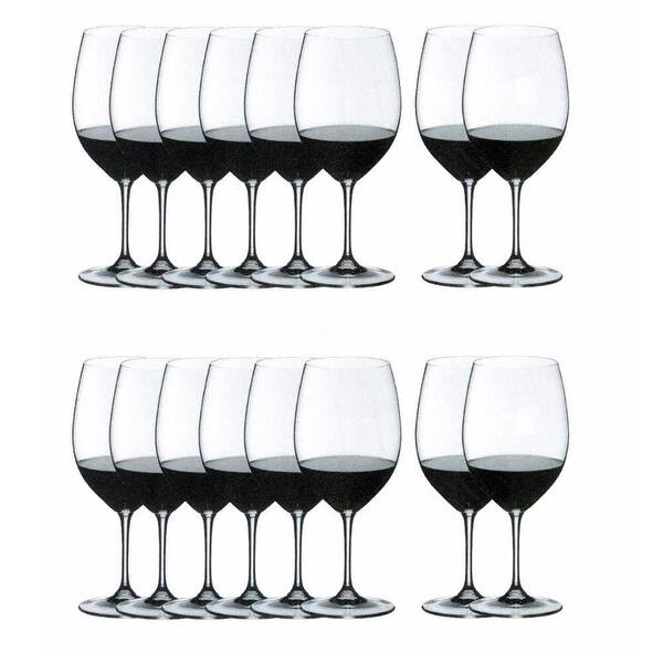 Shop Riedel Vinum Bordeaux Wine Glasses Set Of 16 Overstock