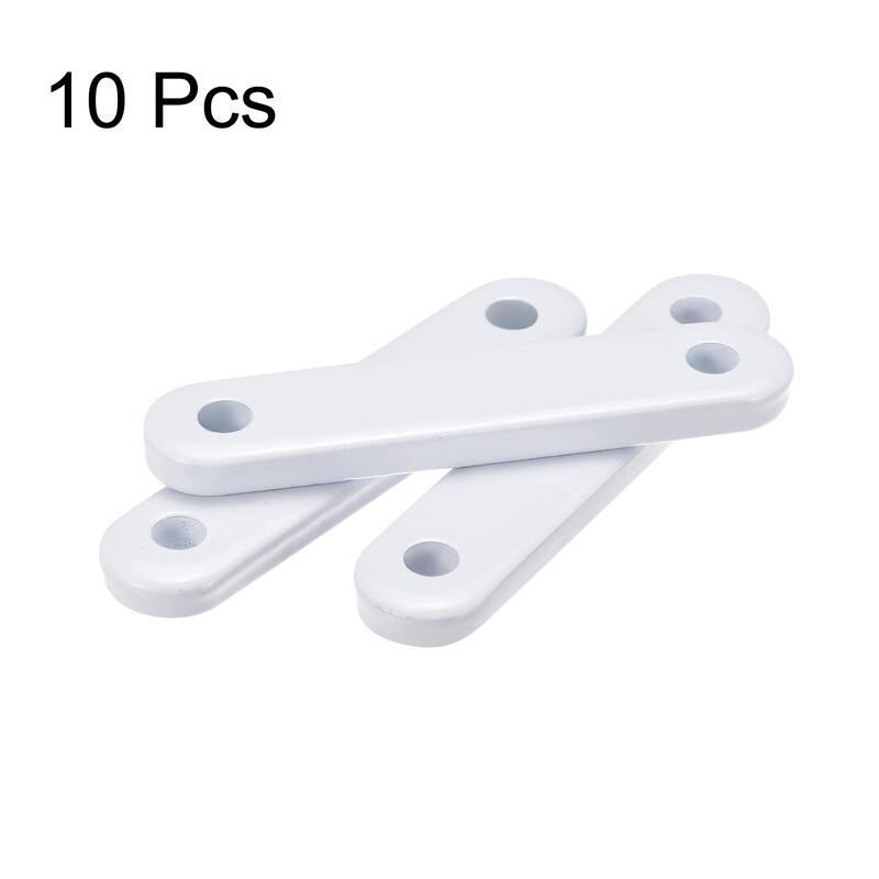Curtain Weights - 50g, Iron Weight for Curtains Tablecloth Flags 10Pcs - White