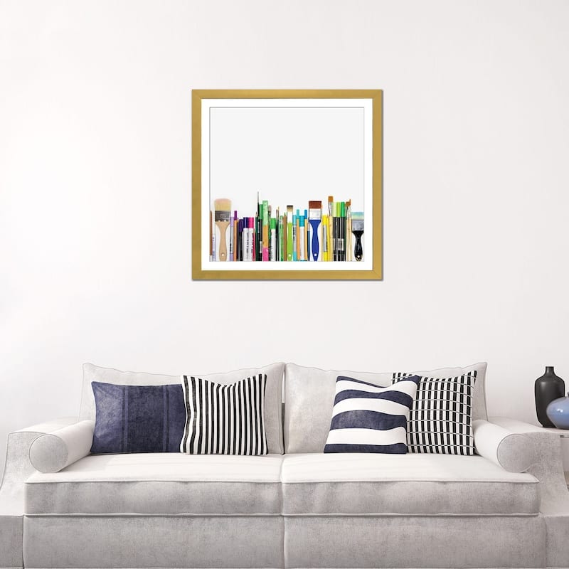 iCanvas "Real Weapons Of Mass Creation" by Bianca Green