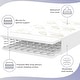 preview thumbnail 5 of 4, Dream On Me 2-In-1 Breathable Twilight 5-Inch Spring Coil Crib and Toddler Bed Mattress