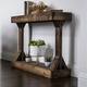 Barb Small Rustic Solid Wood Console Table by Del Hutson Designs