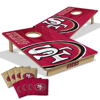San Francisco NFL Tailgate Cornhole Board Set
