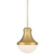 preview thumbnail 1 of 6, Minka Lavery 3934 Purelight 17" Wide Pendant with Etched Opal Glass