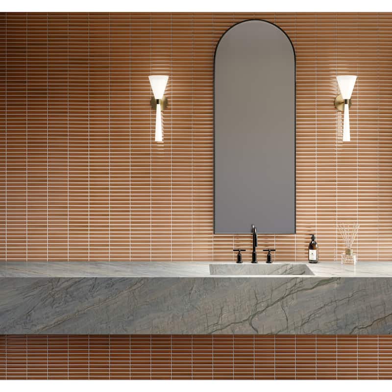 Daltile Artefino Vintage 1 x 6 Pencil Mosaic (10 PC Per SQFT) (9.60 SQFT Per Carton)