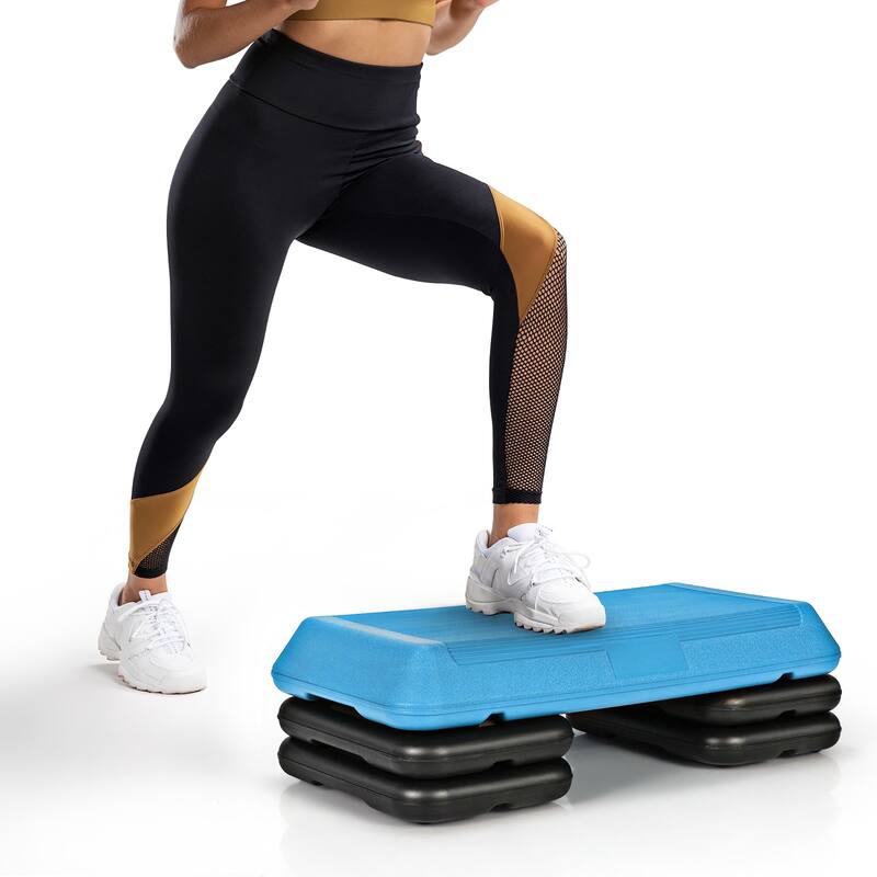 Costway 29'' Adjustable Workout Fitness Aerobic Stepper Exercise - See details