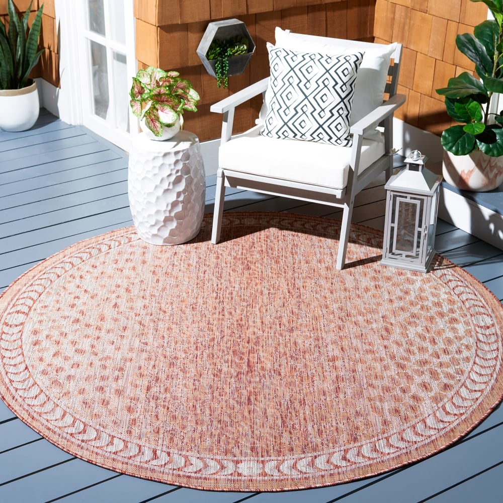 SAFAVIEH Courtyard Muire Indoor/ Outdoor Waterproof Patio Backyard Rug
