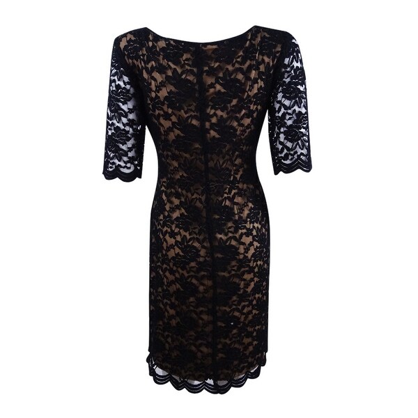 Apparel Women's Plus Size Lace Dress 