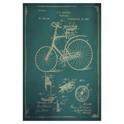Velocipede I by Grand Image Canvas Art Print