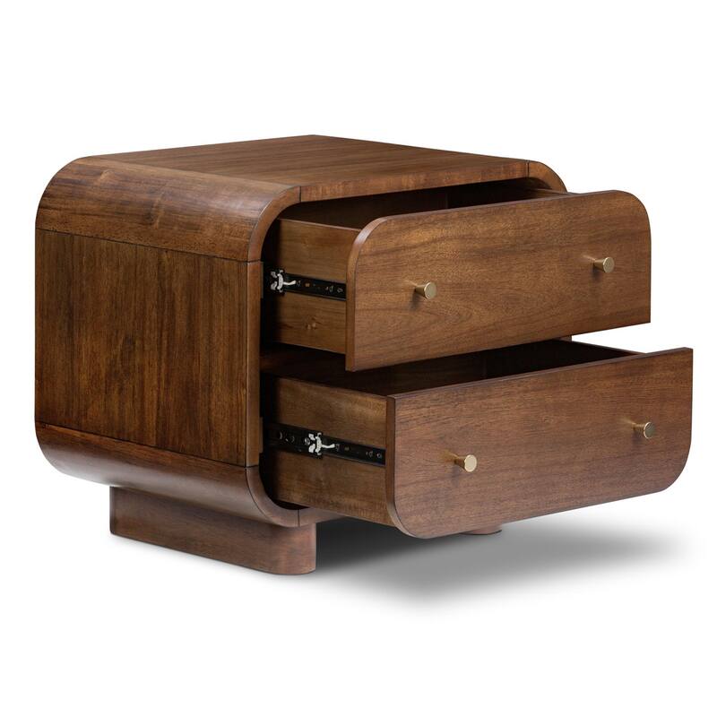 Poly & Bark Kiamara Wood Nightstand