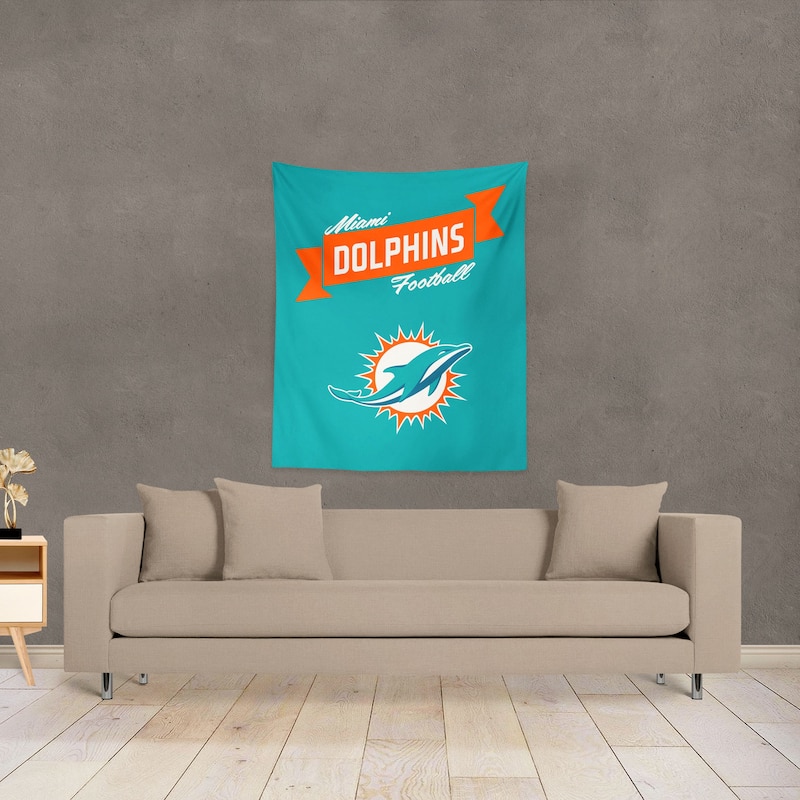NFL Miami Dolphins Premium Wall Hanging - 34"x40"