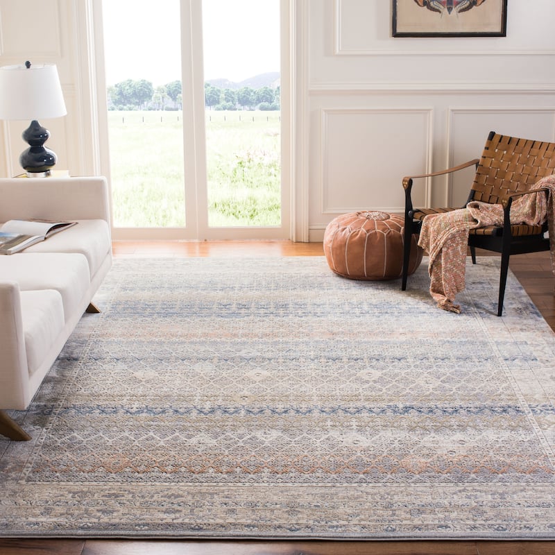 SAFAVIEH Martha Stewart Chiseko Vintage Abstract Polyester Rug