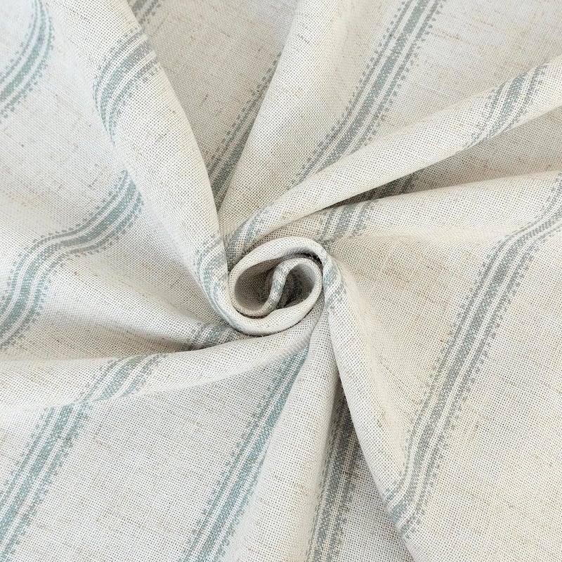 DriftAway Farmhouse Linen Blend Blackout Curtains