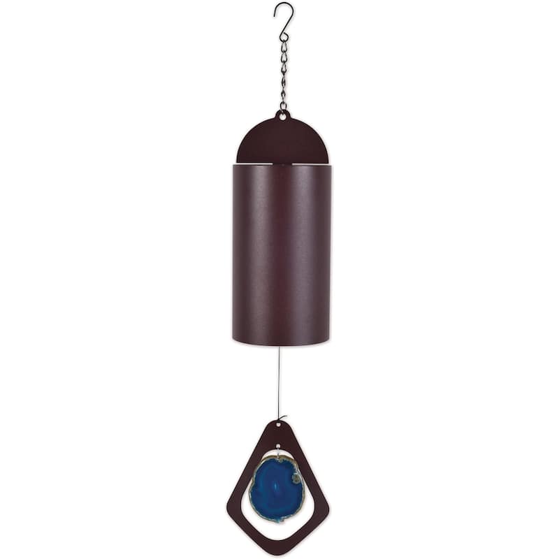 Wind Bell Blue Agate 23"