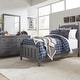 preview thumbnail 1 of 27, Liberty Furniture Cottage View Youth Panel Bedroom Set with Bed, Dresser, Mirror - Full or Twin Grey - Full