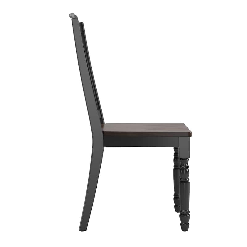 Mackenzie Country Style Two-tone Dining Chairs (Set of 2) by iNSPIRE Q Classic