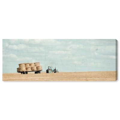 Truck Panoramic Canvas by Art Remedy, Gallery Wrapped