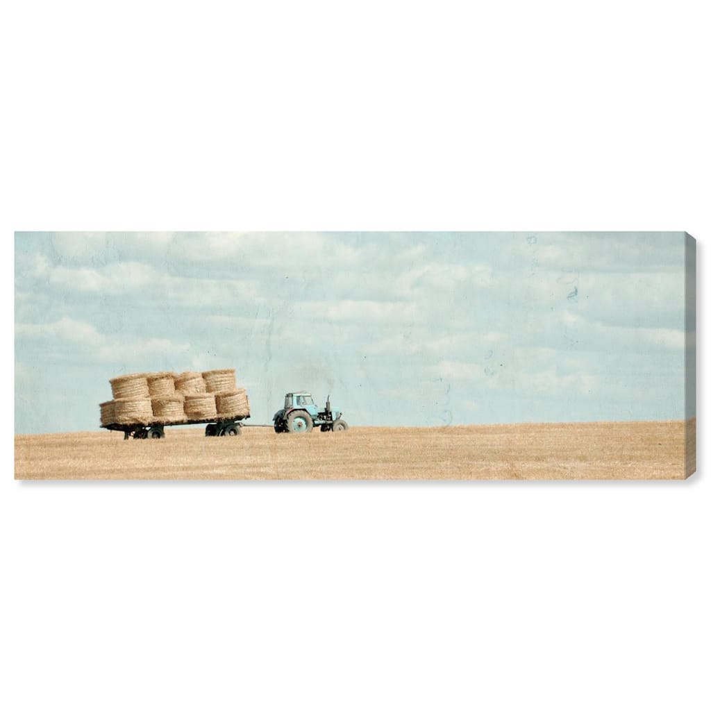 Truck Panoramic Canvas by Art Remedy, Gallery Wrapped