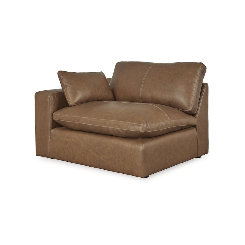 Signature Design by Ashley Emilia Medium Brown 7-Piece Sectional - 170"W x 170"D x 36"H