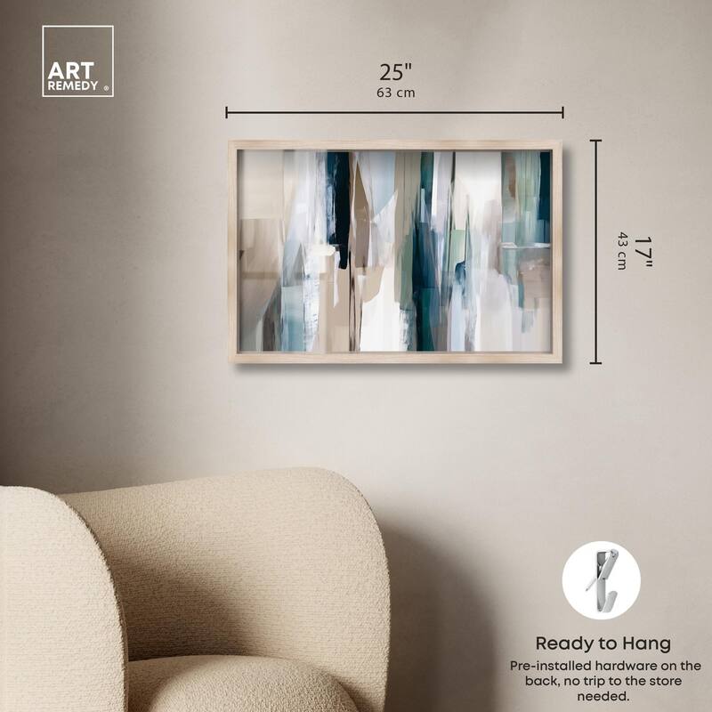 Color Columns Shadowbox by Art Remedy