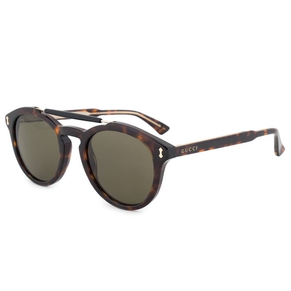 gucci 50mm round sunglasses