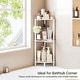 preview thumbnail 4 of 14, Corner Shower Caddy - 9.6"D x 9.6"W x 30.9"H