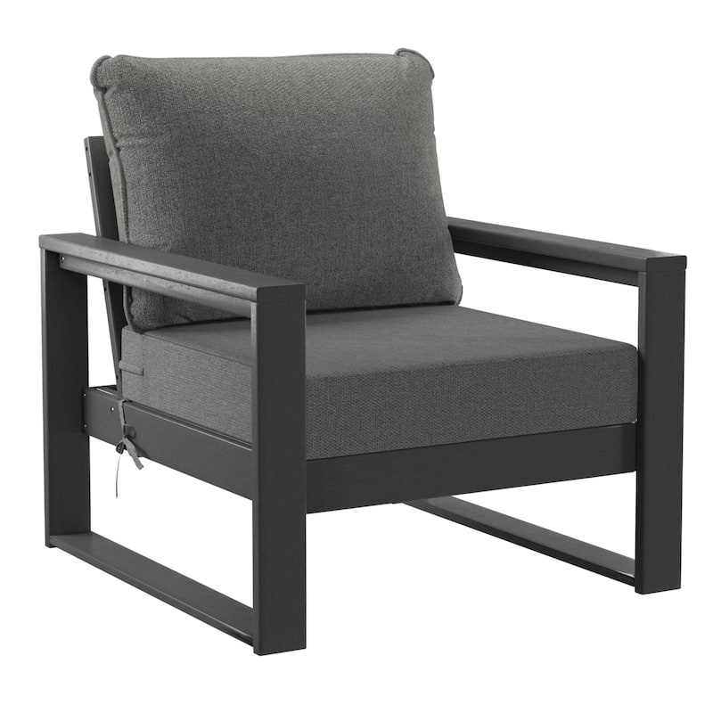 Endless Patio Sectional 6-Piece Deep Seating Set with Gray Frame
