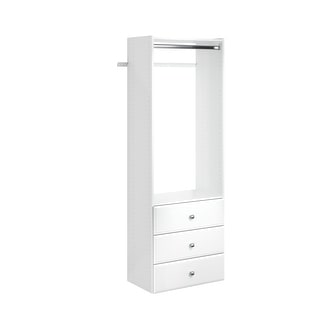 Easy Track Elite Laminate Closet Tower Kit