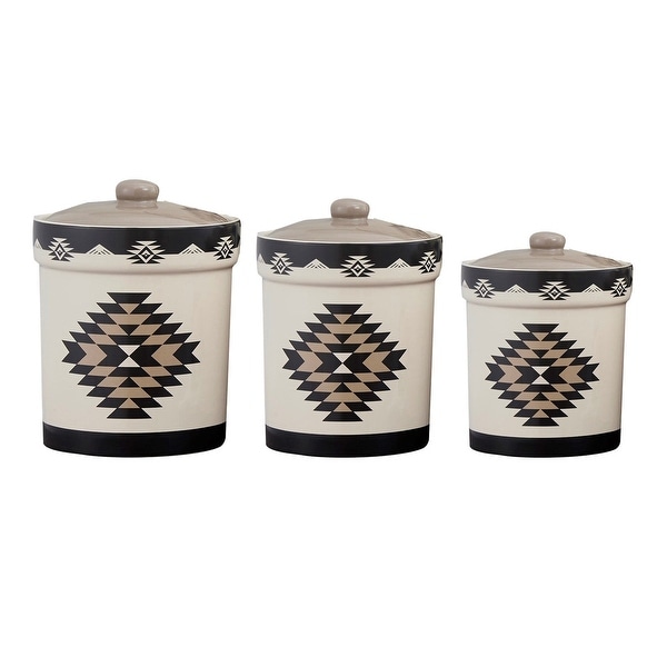 HiEnd Accents Chalet Aztec Canister
